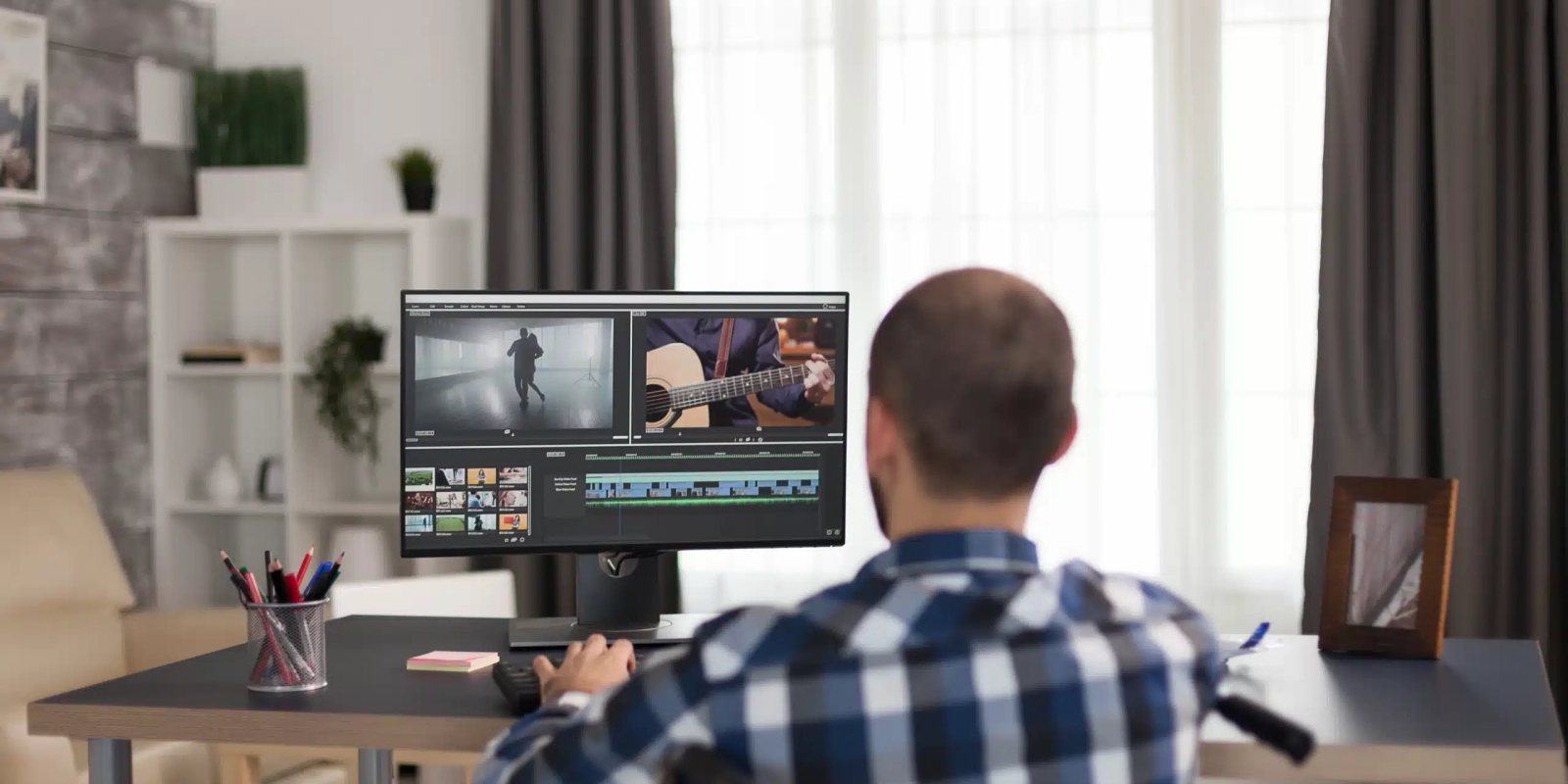 Monteur professionnel de l'équipe de Studios Machiavel