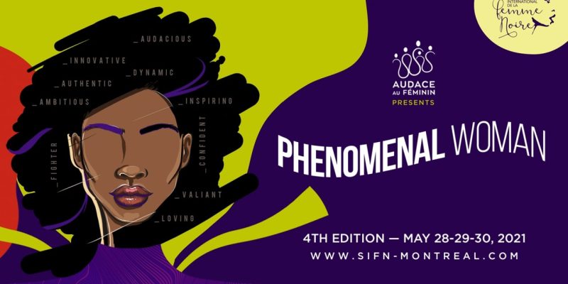 Audace au Féminin Phenomenal Woman - 2D Animation - Salon International de la Femme Noire