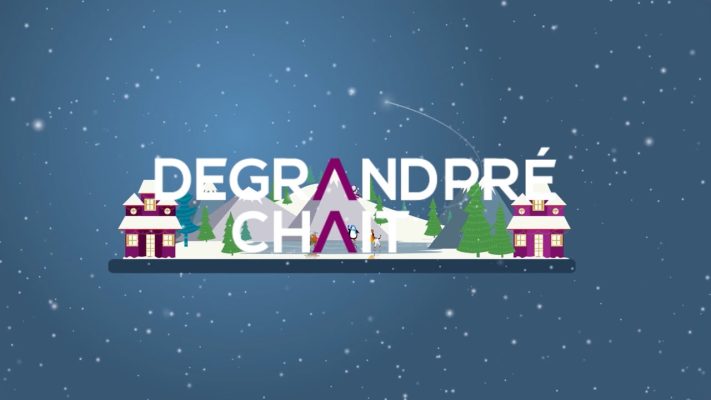 Carte de Noël - Vidéo Animation 2D Carte de Noël